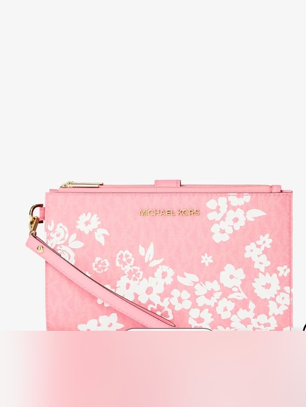 Michael Kors Jet Set Large Printed Signature Logo Wallet